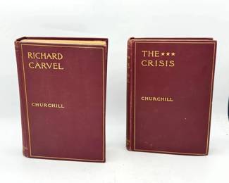 (2) Antique Books by Winston Churchill (American Author) – 1901 Editions