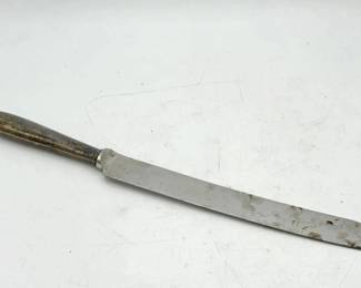 Sterling Silver handled serving knife