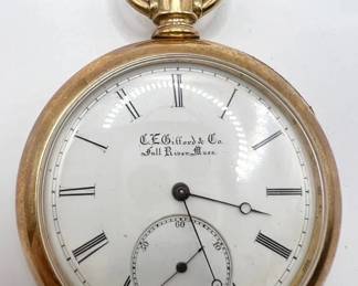 14K Gold Bifford Pocket Watch — Tested & Working!