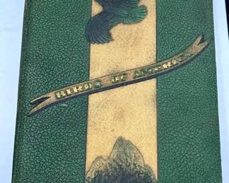 1937 “Birds of America” Illustrated Volume Vintage Book