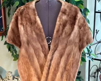 Vintage Mink Cape