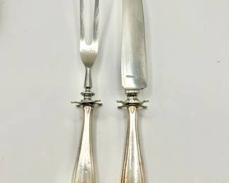 Sterling Silver Weighted Carving Set