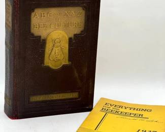 1935 “The ABC and XYZ of Bee Culture” by A.I. & E.R. Root + 1937 Beekeeper Catalog