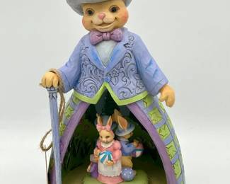 Easter Joy Is All Around" Lighted Rotating Figurine by artist Jim Shore