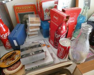 Japanese Coca Cola memorabilia.