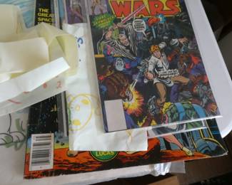 Star Wars period memorabilia.
