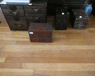 Japanese chests.