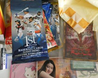 Japanese trading cards.