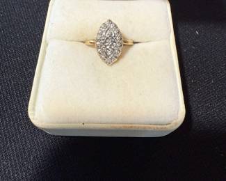 10K PRINCESS RING
