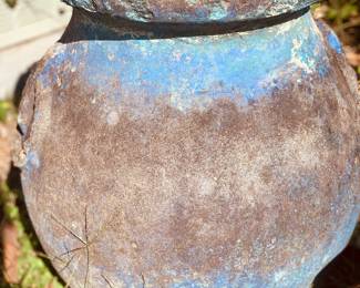 early Terra Cotta or clay jar to hold  olive oil, wine, or water 