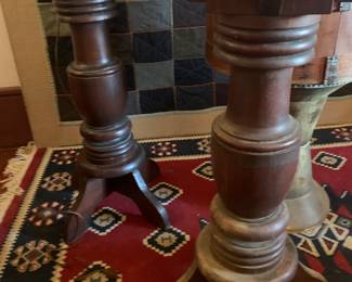 Pair of antique plant or fern stands. 