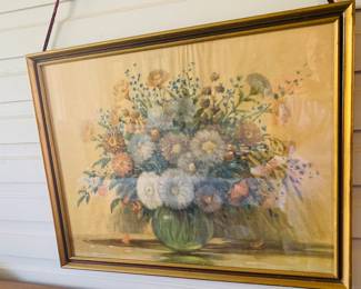 original oil on canvas painting