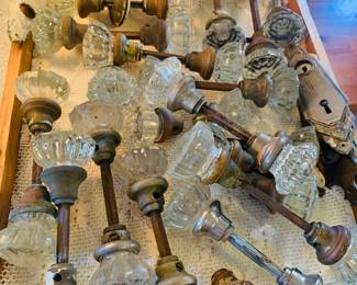original crystal door knobs