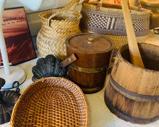 more baskets, buckets etch