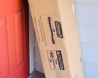 Coleman like new awning for camping or tail gating 