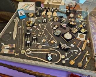 Estate Jewelry With Sterling Silver