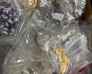 Lots of costume jewelry