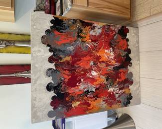 K. Jackson original oil on canvas