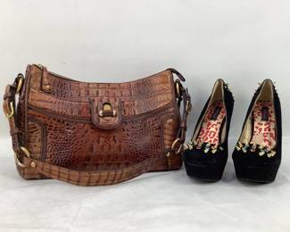 Edgy Heels and Brahmin Purse