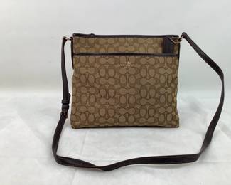Coach Signature File Bag