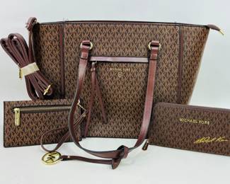Michael Kors Charlotte Bag with MK initals