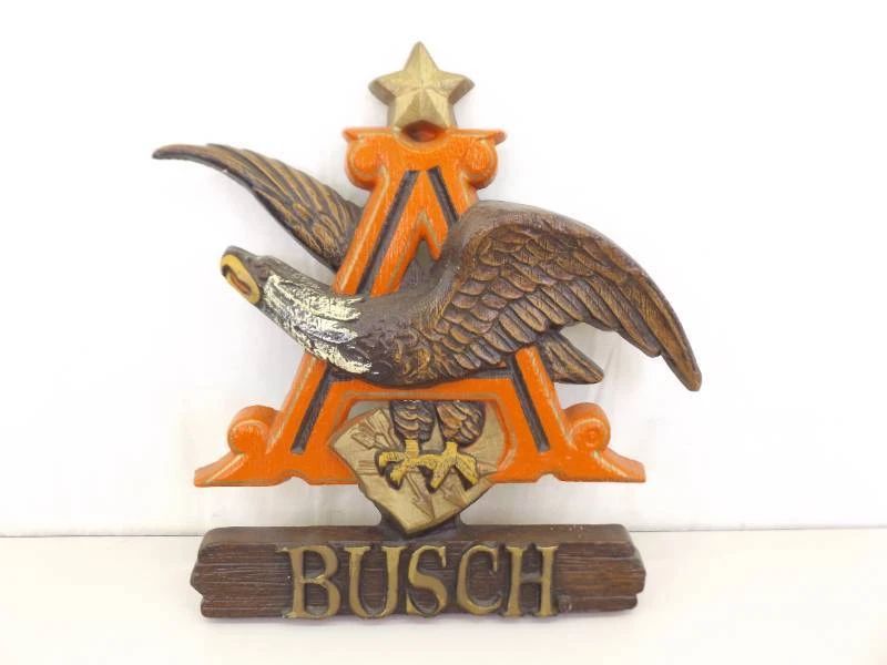 Vintage Anheuser-Busch Hanging Wall Sign