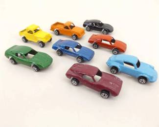 Lot of 8 Vintage Tootsie Toy Cars
