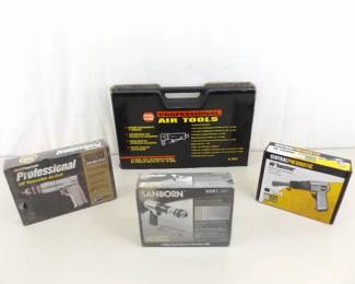 Lot of NEW Air Drills etc. Tools
