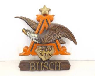 Vintage Anheuser-Busch Hanging Wall Sign