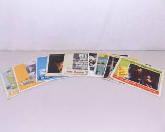 Lot of 1950's, 1960's, and 1970's Movie Lobby Cards
