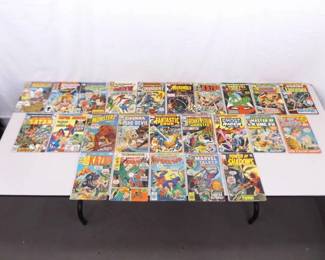 Large Lot of Vintage Marvel Comic Books
