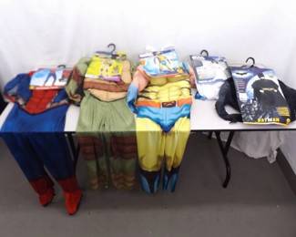 Lot of 5 NEW Children's Halloween Costumes
