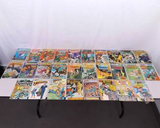 Large Lot of Vintage DC Comic Books
