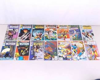 Lot of Vintage Wolverine Comic Books #1 - #10 etc.
