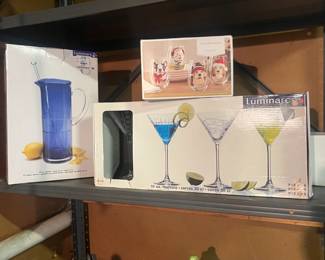 Lots of Glass unique Glassware