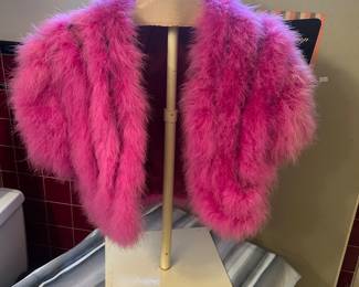 Vintage feather shawl