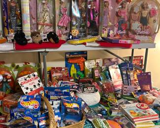 New in box vintage toys