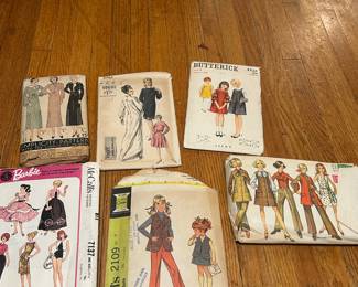 Lots of vintage patterns