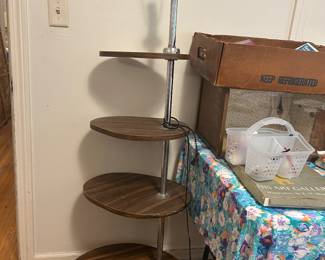 MCM plant stand lamp