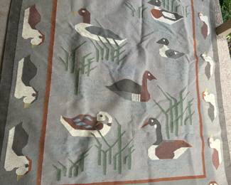 Vintage Duck rug