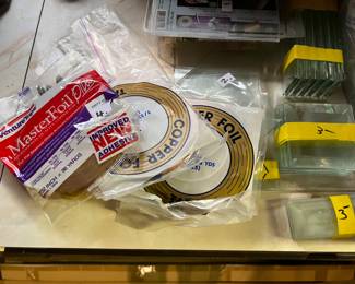 Stained glass making supplies