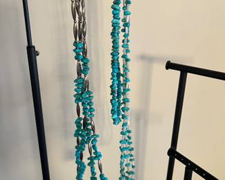 Turquoise and silver
