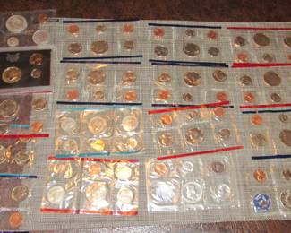 Uncirculated US proof sets