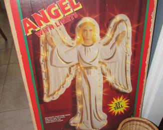 Vintage Empire lighted angel