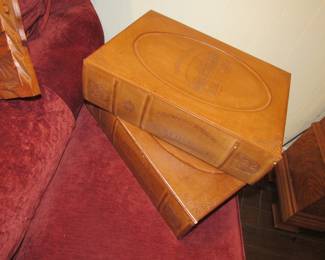 Large leather boxes