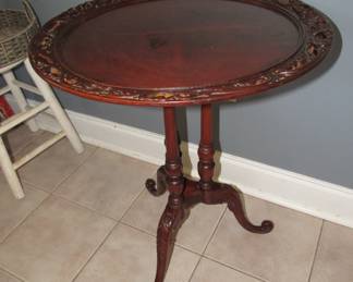 Beautiful piecrust table