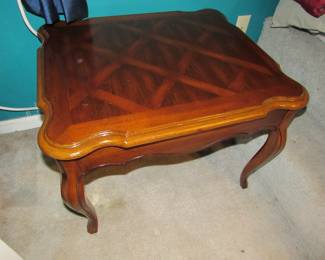 Inlaid end table