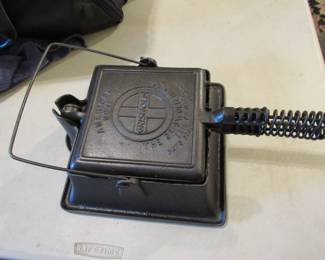 Antique Griswold waffle maker
