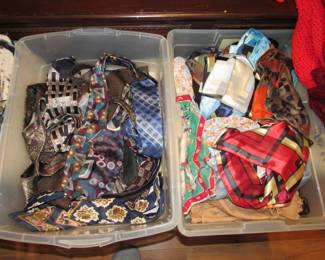 Vintage ties & scarves