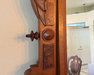 19th Century Antique Victorian Marble Top Dresser